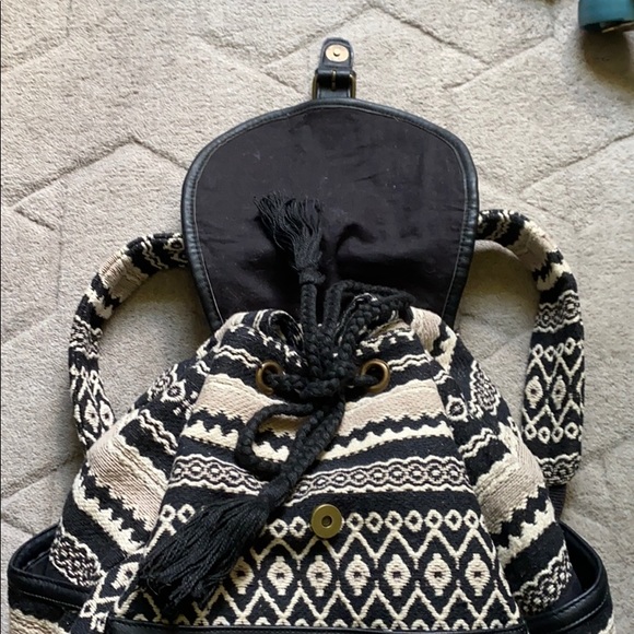 American Eagle Woven Backpack - Picture 2 of 8